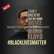 Black Lives Matter Wholesale Shirt Transfer George Floyd Printed Vinyl Transfers